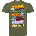 Camiseta Papá Superhéores Dragon Ball