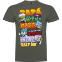 Camiseta Papá Superhéores Dragon Ball