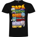 Camiseta Papá Superhéores Dragon Ball