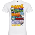 Camiseta Papá Superhéores Dragon Ball