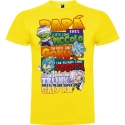 Camiseta Papá Superhéores Dragon Ball