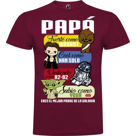 Camiseta Papá Superhéores Star Wars 2