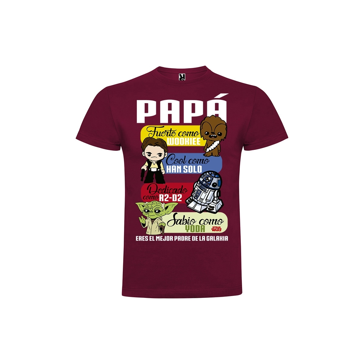 Camiseta Papá Superhéores Star Wars