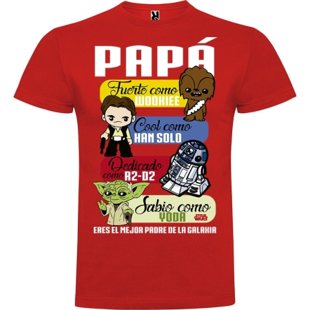Camiseta Papá Superhéores Star Wars