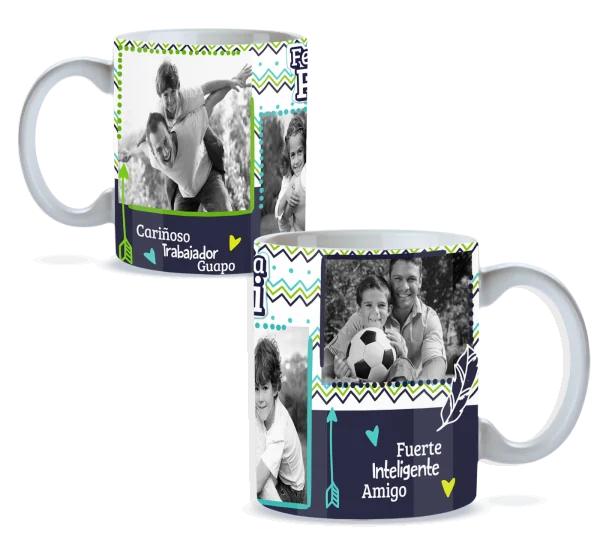 Taza día del padre personalizada 15