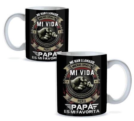 Taza padre me han llamado muchas cosas