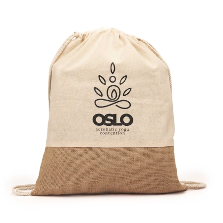 Mochila Saco de Algodón y Yute Stamina Wilkes | Toleshop 2