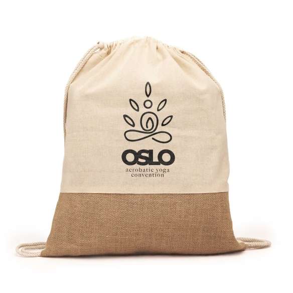 Mochila Saco de Algodón y Yute Stamina Wilkes | Toleshop