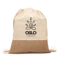 Mochila Saco de Algodón y Yute Stamina Wilkes | Toleshop
