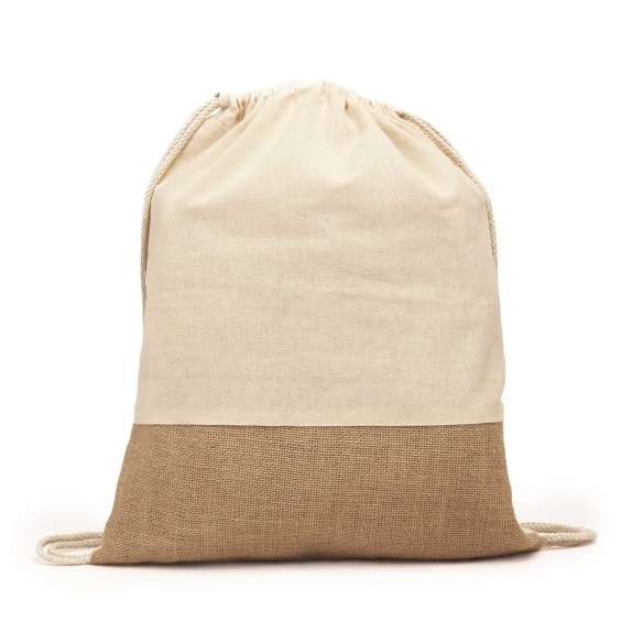 Mochila Saco de Algodón y Yute Stamina Wilkes | Toleshop
