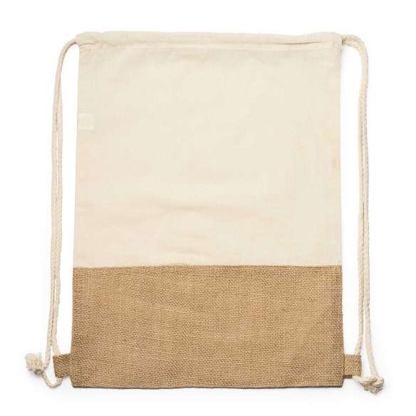 Mochila Saco de Algodón y Yute Stamina Wilkes | Toleshop