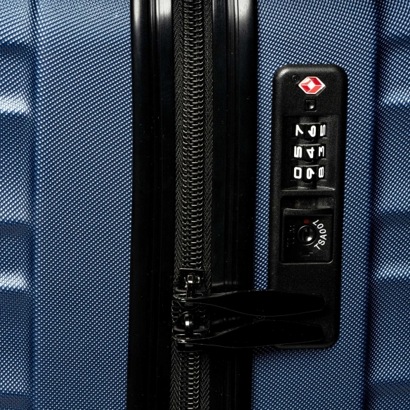 Maleta de Ruedas con Cierre de Seguridad Stamina Bleik |Toleshop
