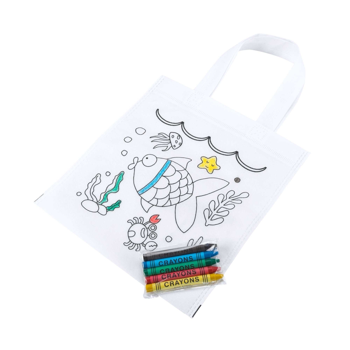 Bolsa para Colorear con 5 Ceras de Colores Stamina Azor | Toleshop