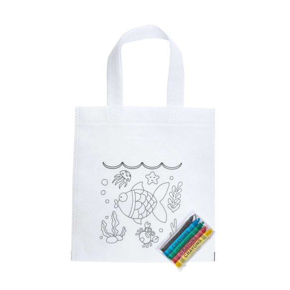 Bolsa para Colorear con 5 Ceras de Colores Stamina Azor | Toleshop