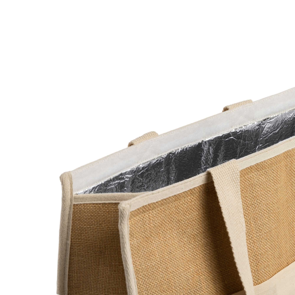 Bolsa Nevera Yute y Algodón Natural Stamina Venice |Toleshop