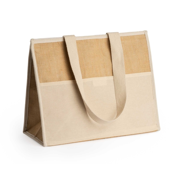 Bolsa Nevera Yute y Algodón Natural Stamina Venice |Toleshop