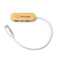 Puerto USB de Bambú y RPET Stamina Badoc |Toleshop