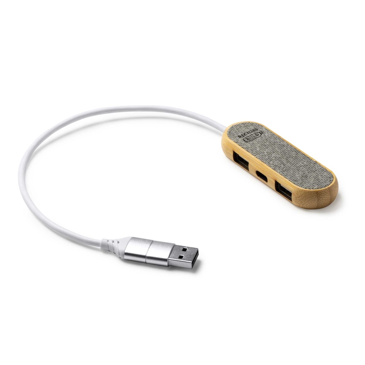 Puerto USB de Bambú y RPET Stamina Badoc |Toleshop