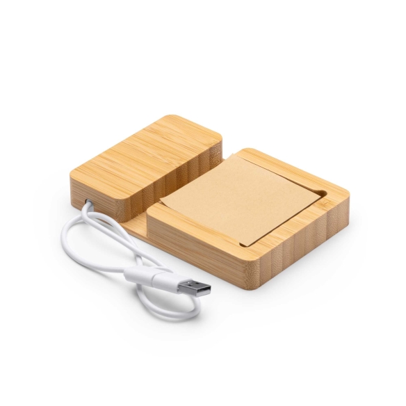 Puerto USB con Soporte para Móvil y Bloc De Notas Stamina Marie | Toleshop