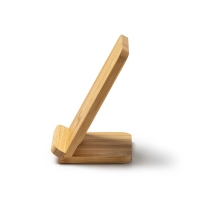 Cargador Inalámbrico de Bambú Natural Stamina Gravity |Toleshop