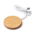 OUTLET Cargador Inalámbrico de Bambú y Corcho Stamina Furax 1209