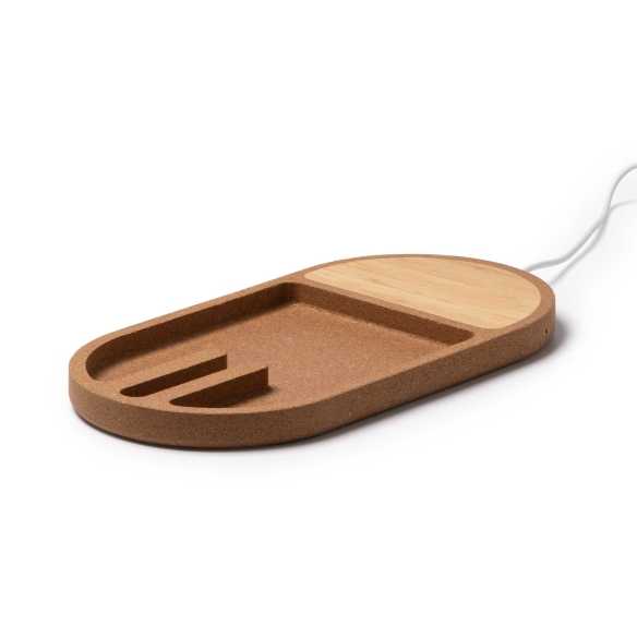 Cargador Inalámbrico con Bandeja Organizadora Stamina Cosmic |Toleshop