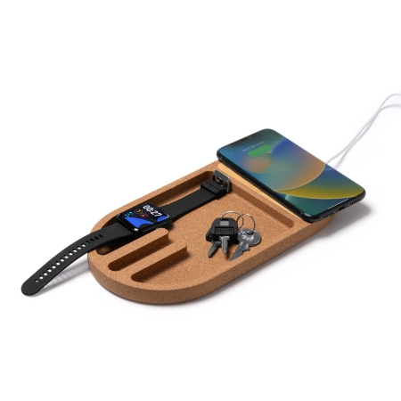 Cargador Inalámbrico con Bandeja Organizadora Stamina Cosmic |Toleshop 2