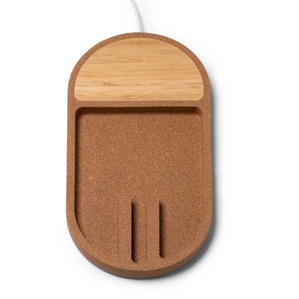 Cargador Inalámbrico con Bandeja Organizadora Stamina Cosmic |Toleshop