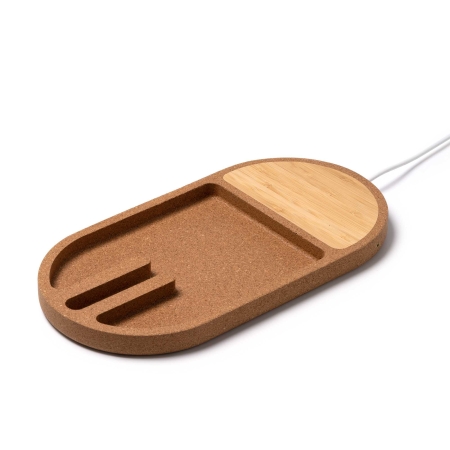 Cargador Inalámbrico con Bandeja Organizadora Stamina Cosmic |Toleshop