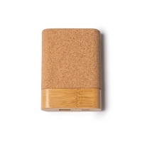 Batería Externa de Bambú y Corcho Stamina Kobe |Toleshop