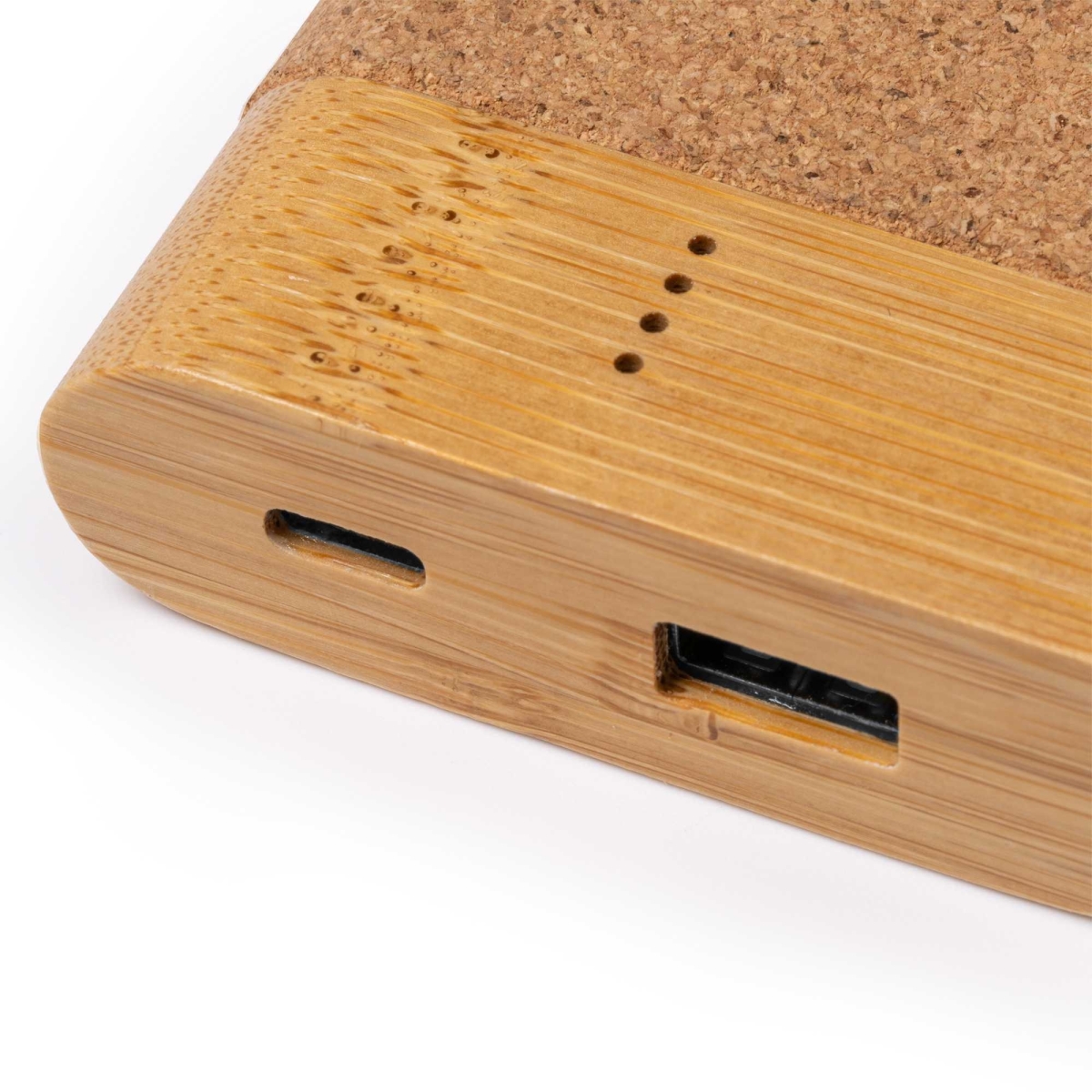 Batería Externa de Bambú y Corcho Stamina Kobe |Toleshop