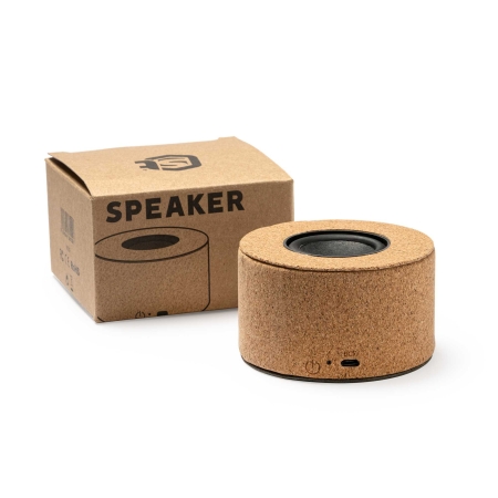 Altavoz Bluetooth Corcho Natural Stamina Marco | Toleshop 2