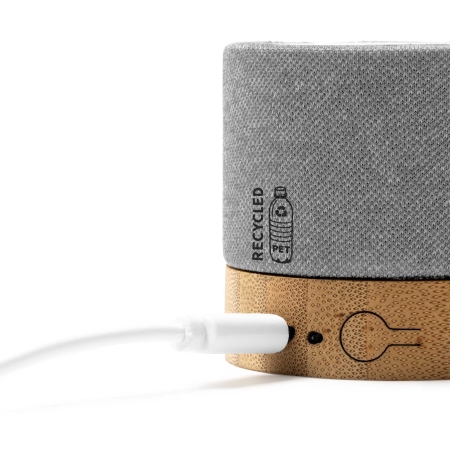 Altavoz Inalámbrico de Bambú y RPET Stamina Takay | Toleshop 2