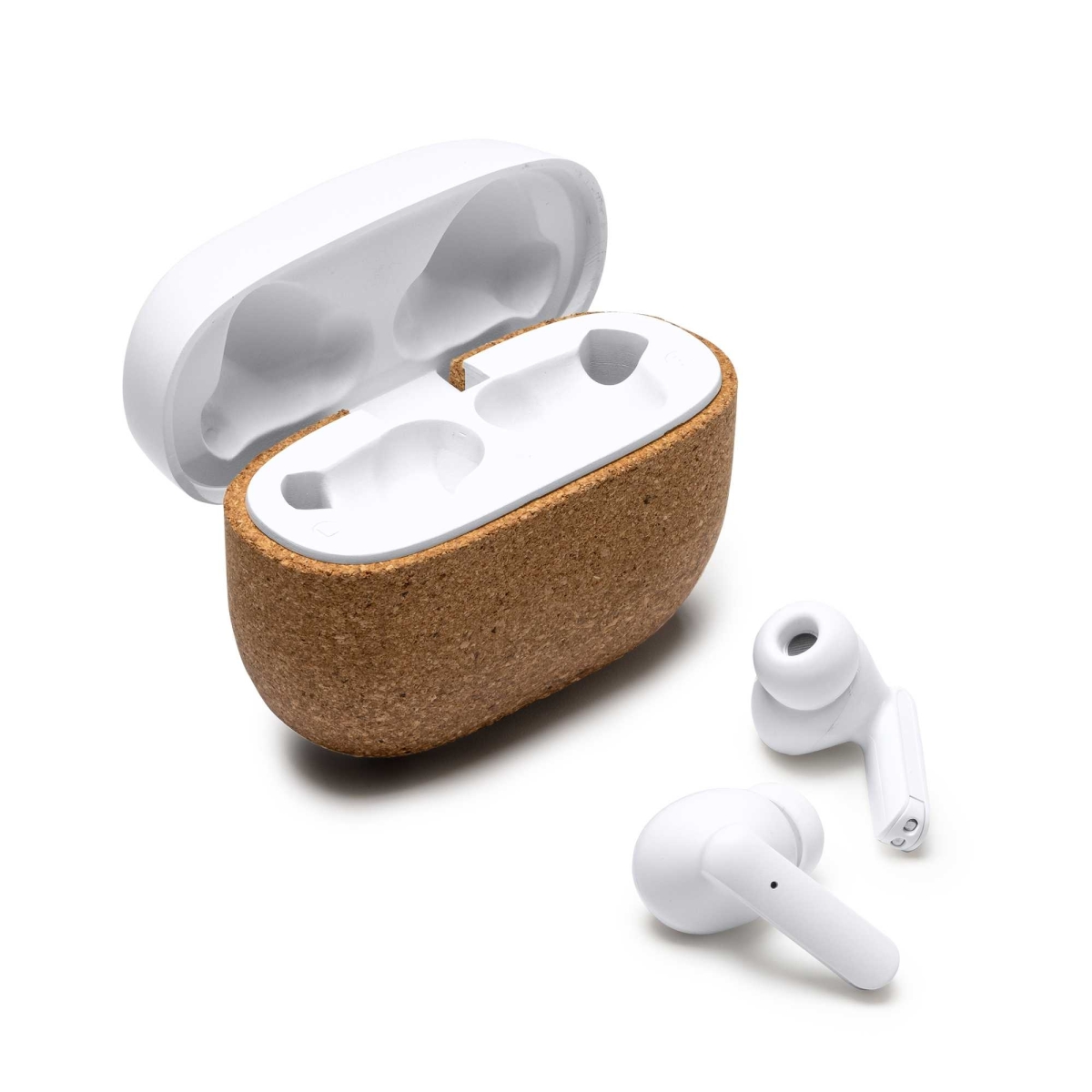 Auriculares Inalámbricos ABS Reciclado y Corcho Natural Stamina Folk | Toleshop