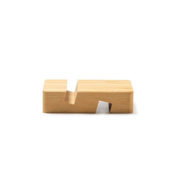 Soporte para Móvil de Bambú Natural Stamina Antix | Toleshop