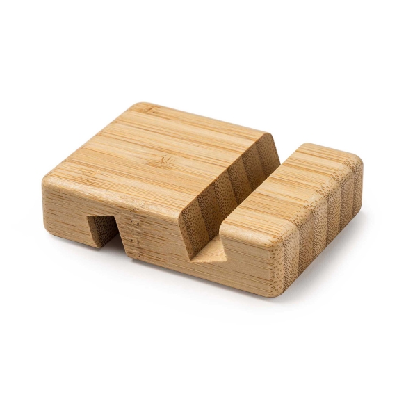 Soporte para Móvil de Bambú Natural Stamina Antix | Toleshop
