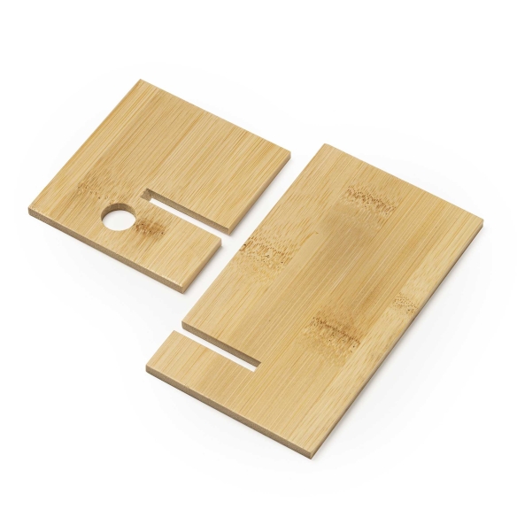 Soporte para Móvil de Bambú Natural Stamina Lyra | Toleshop