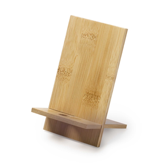 Soporte para Móvil de Bambú Natural Stamina Lyra | Toleshop