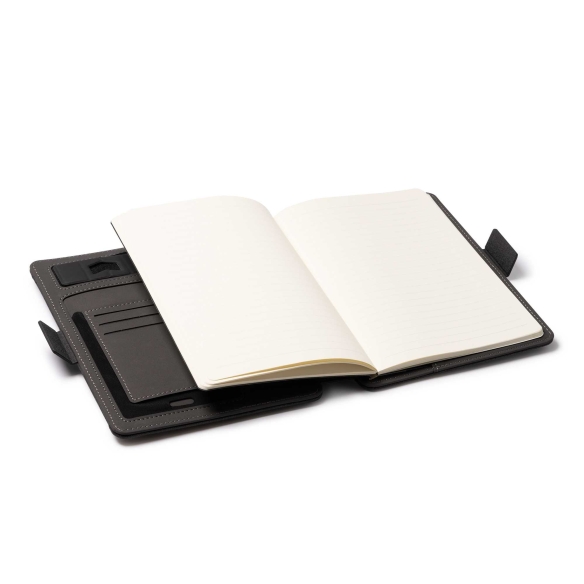 Carpeta Multifunción con Cargador Inalámbrico y Bloc de Notas Stamina Samper | Toleshop
