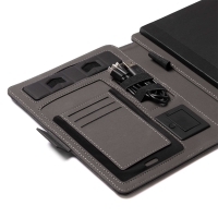 Carpeta Multifunción con Cargador Inalámbrico y Bloc de Notas Stamina Samper | Toleshop