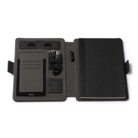 Carpeta Multifunción con Cargador Inalámbrico y Bloc de Notas Stamina Samper | Toleshop