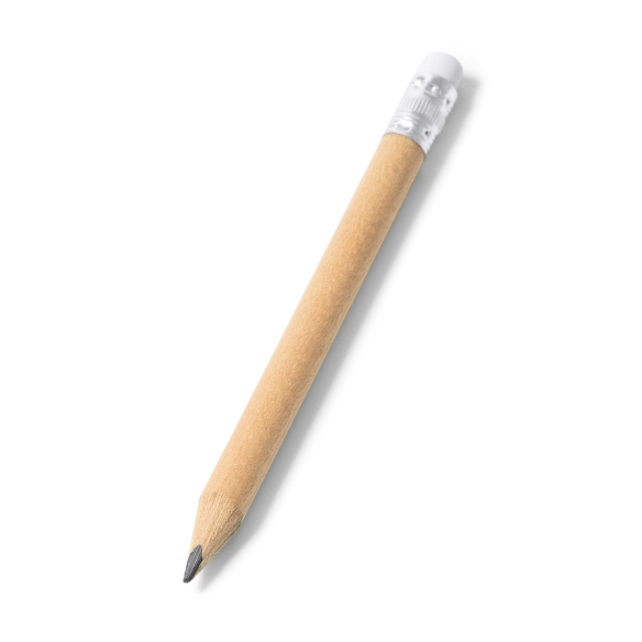 Mini Lápiz de Madera con Goma Stamina Mata |Toleshop