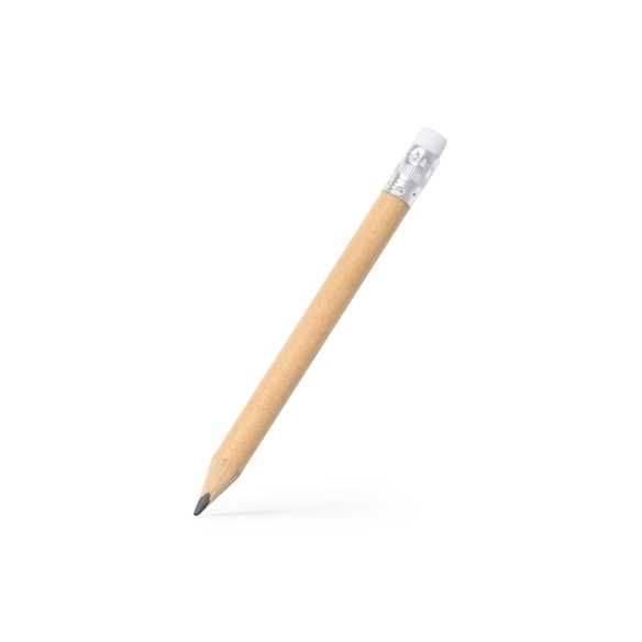 Mini Lápiz de Madera con Goma Stamina Mata |Toleshop