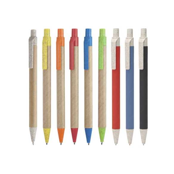 Bolígrafo con Pulsador Cartón Reciclado Stamina Grove | Toleshop