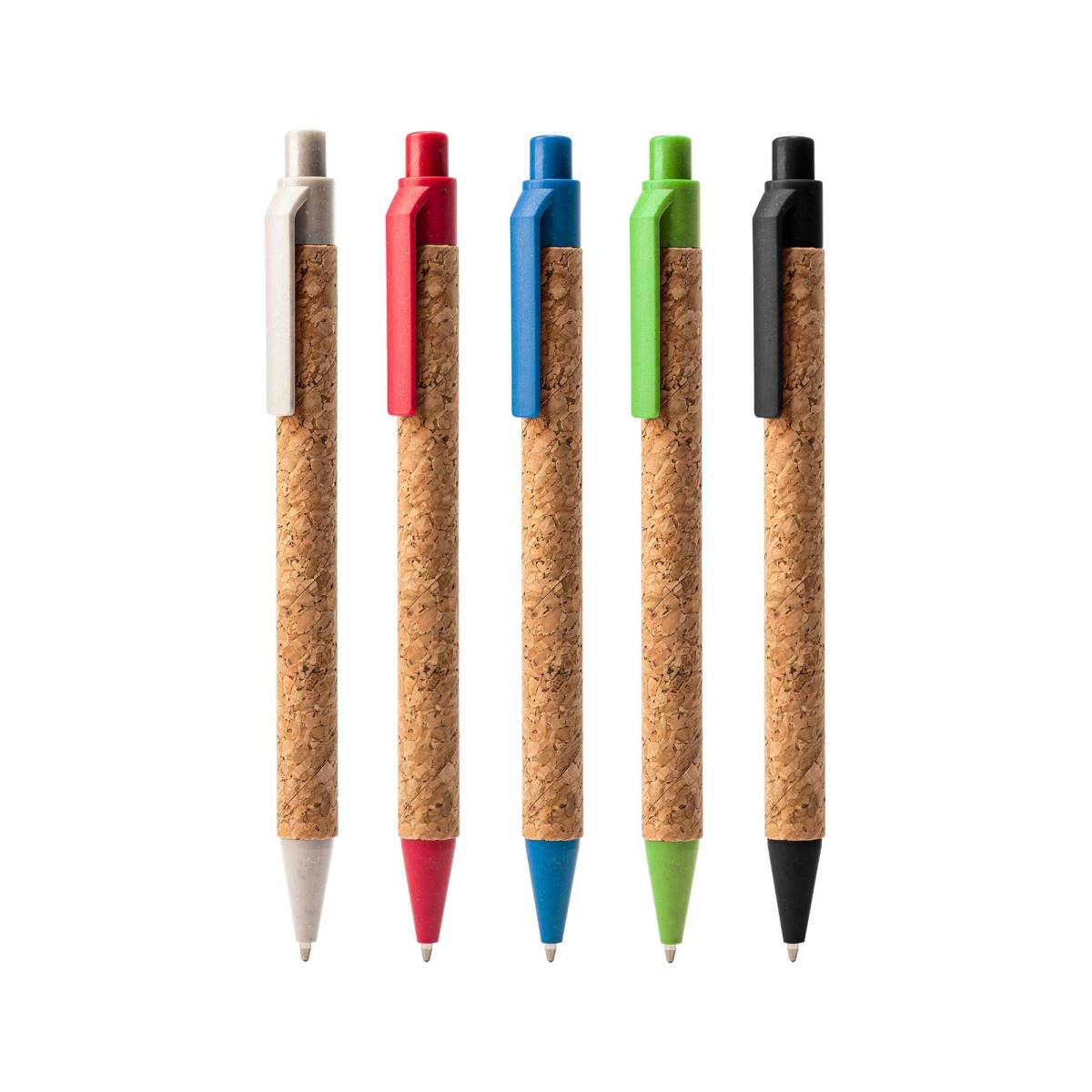 Bolígrafo con Pulsador Corcho Reciclado Stamina Comper | Toleshop