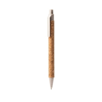 Bolígrafo con Pulsador Corcho Reciclado Stamina Comper | Toleshop