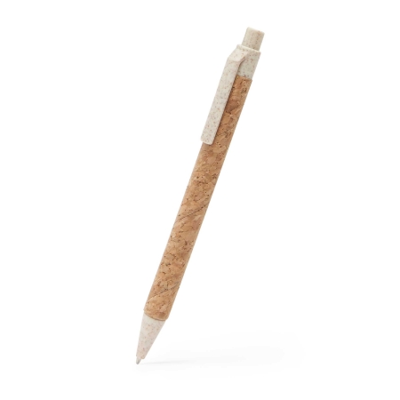 Bolígrafo con Pulsador Corcho Reciclado Stamina Comper | Toleshop