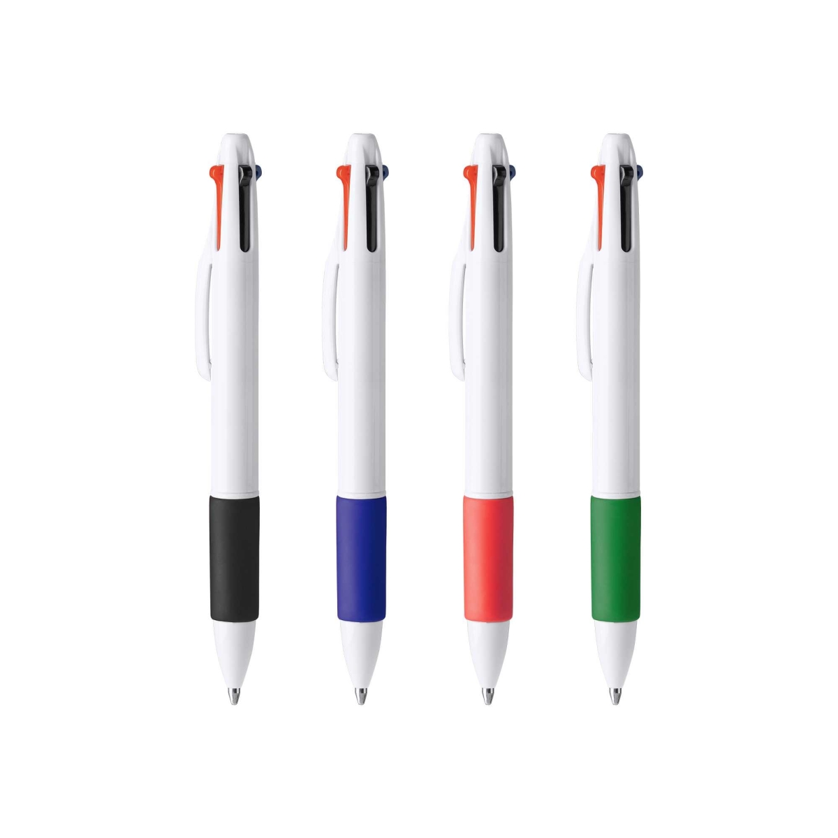 Bolígrafo 4 Tintas con Pulsador Retráctil Stamina Kunoy | Toleshop