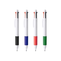 Bolígrafo 4 Tintas con Pulsador Retráctil Stamina Kunoy | Toleshop