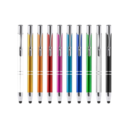 Bolígrafo con Pulsador y Puntero Táctil Stamina Kruger | Toleshop 2